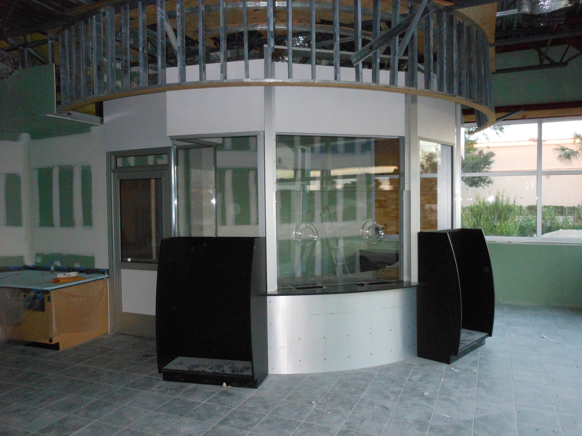 Transaction windows and accessories