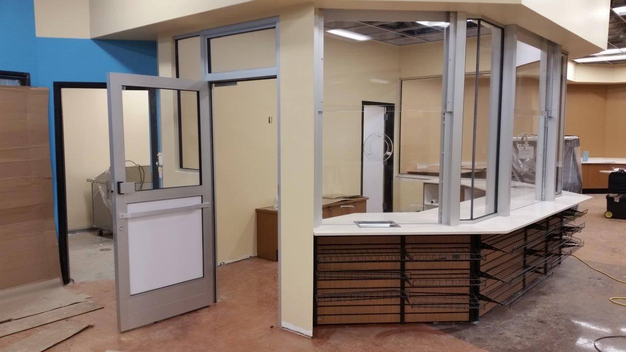 Transaction windows and accessories