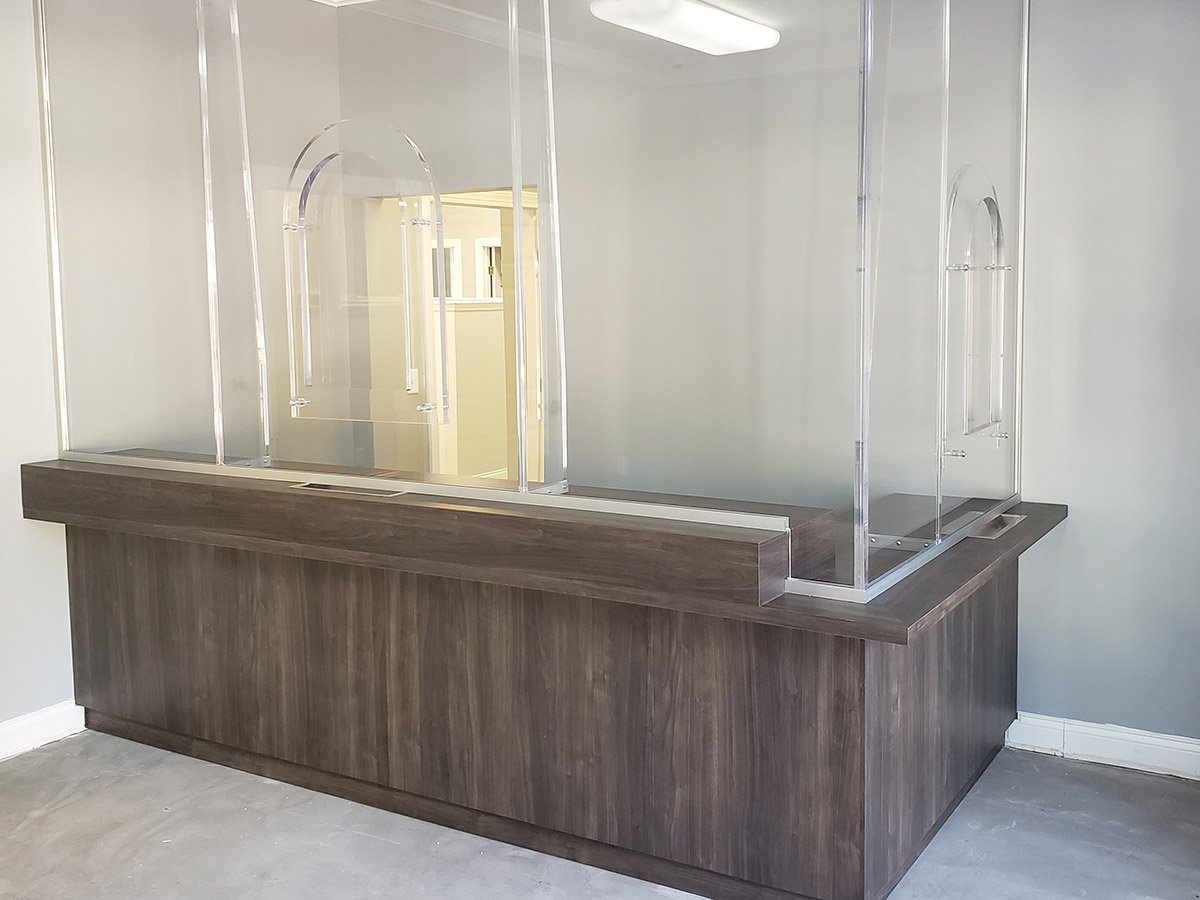 Corporate Bulletproof ReceptionDesk