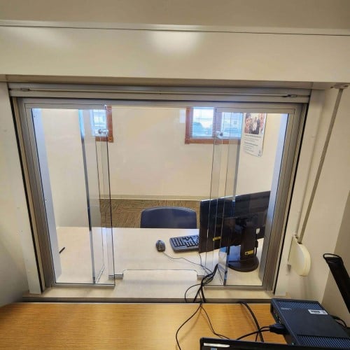 Roxbury window by desk