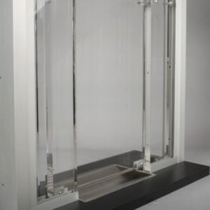 baffle interior bullet resistant windows