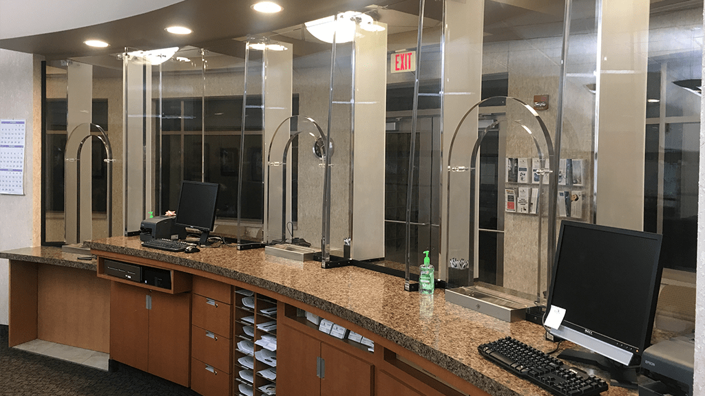 Utilities Office Bulletproof Transaction Windows