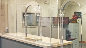 "arch"-style bulletproof window configuration