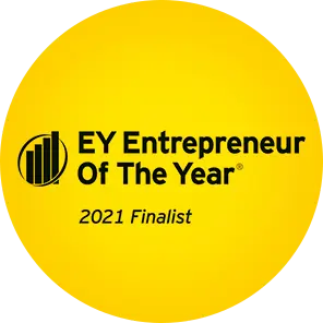 Entrepreneur of the Year 2021 Finalist Entrepreneur of the Year 2021 Finalist